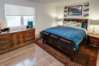 Premium unit example bedroom