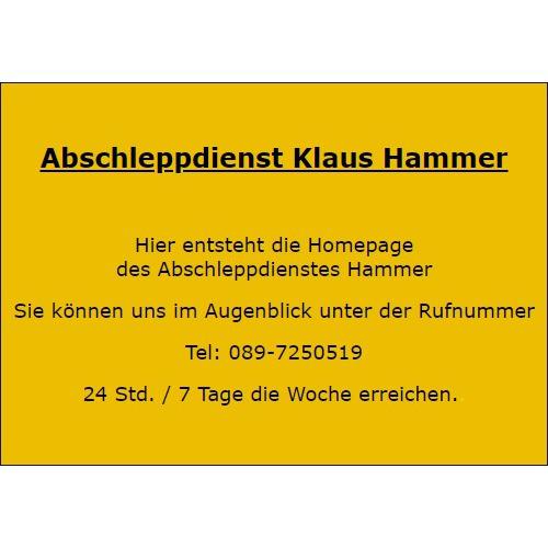 Logo Logo_ Abschlepp und Pannendienst Klaus Hammer