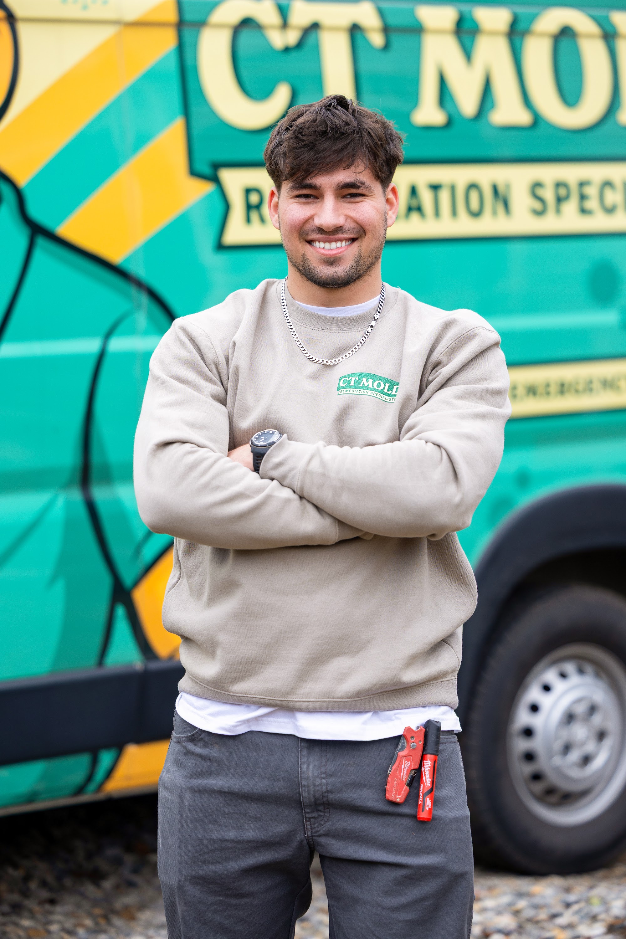 Din Durmic, Service Technician at CT Mold Remediation Specialists LLC. 