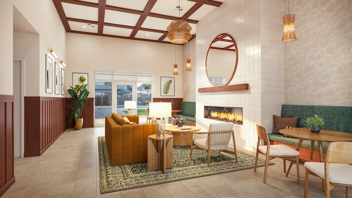 Modern community room