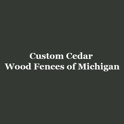 Custom Cedar Fences Logo
