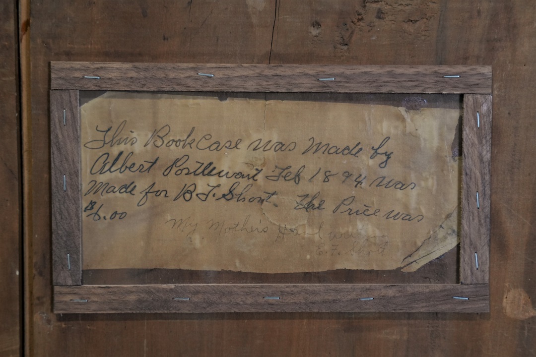 Handwritten Note Showing Year of Make