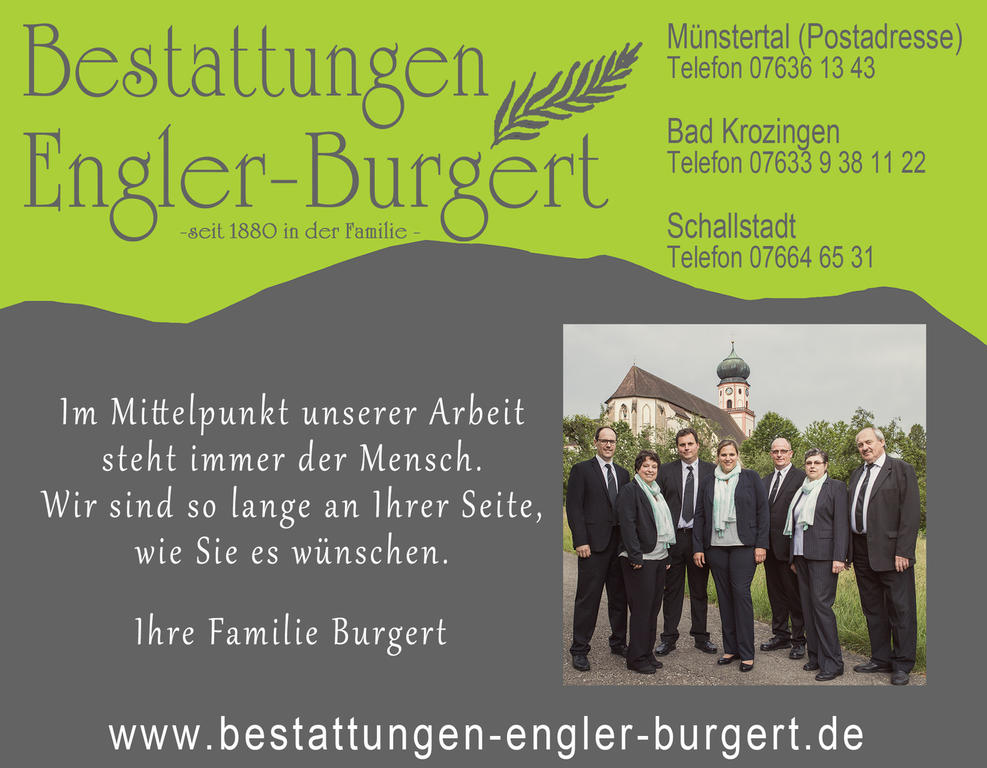 Bild 3 Bestattungen Engler-Burgert in Staufen im Breisgau