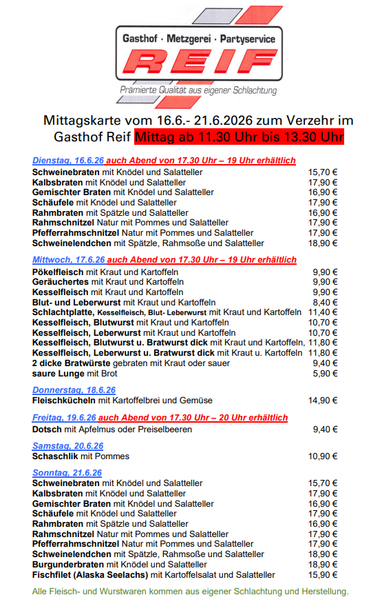 Bild 12 Gasthof & Fremdenzimmer Reif in Ursensollen