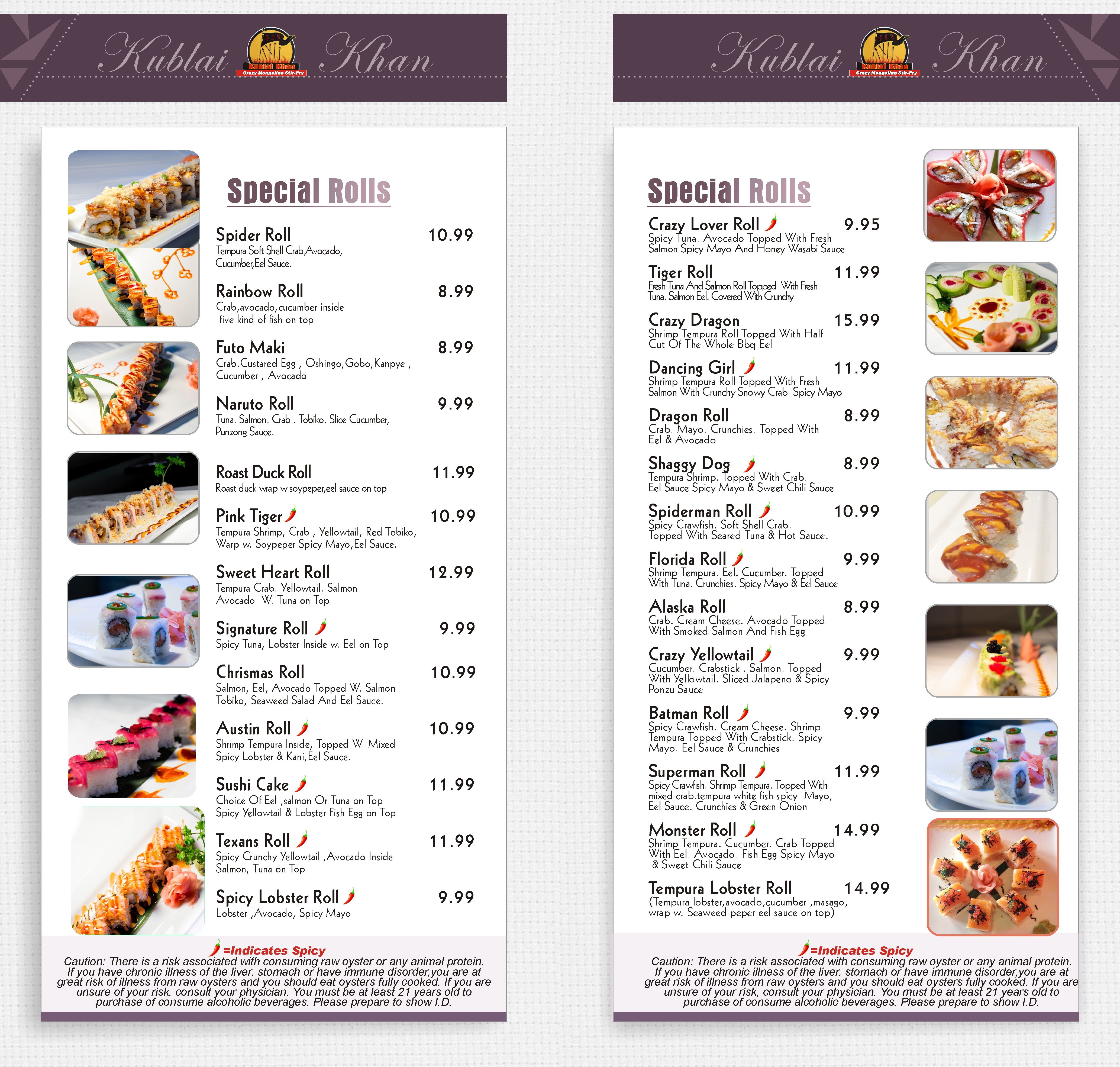 Kublai khan coupons