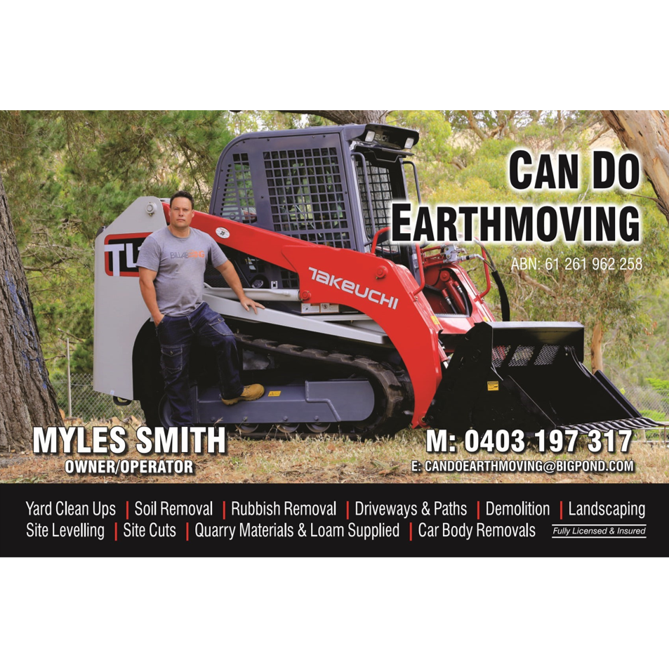 Can Do Earthmoving Logo