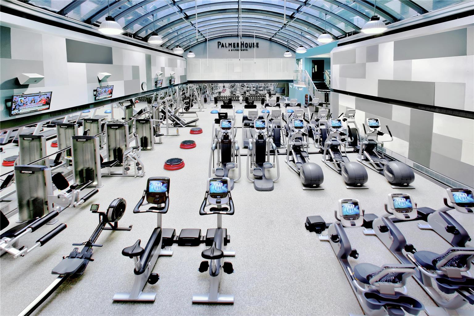 Health club  fitness center  gym 