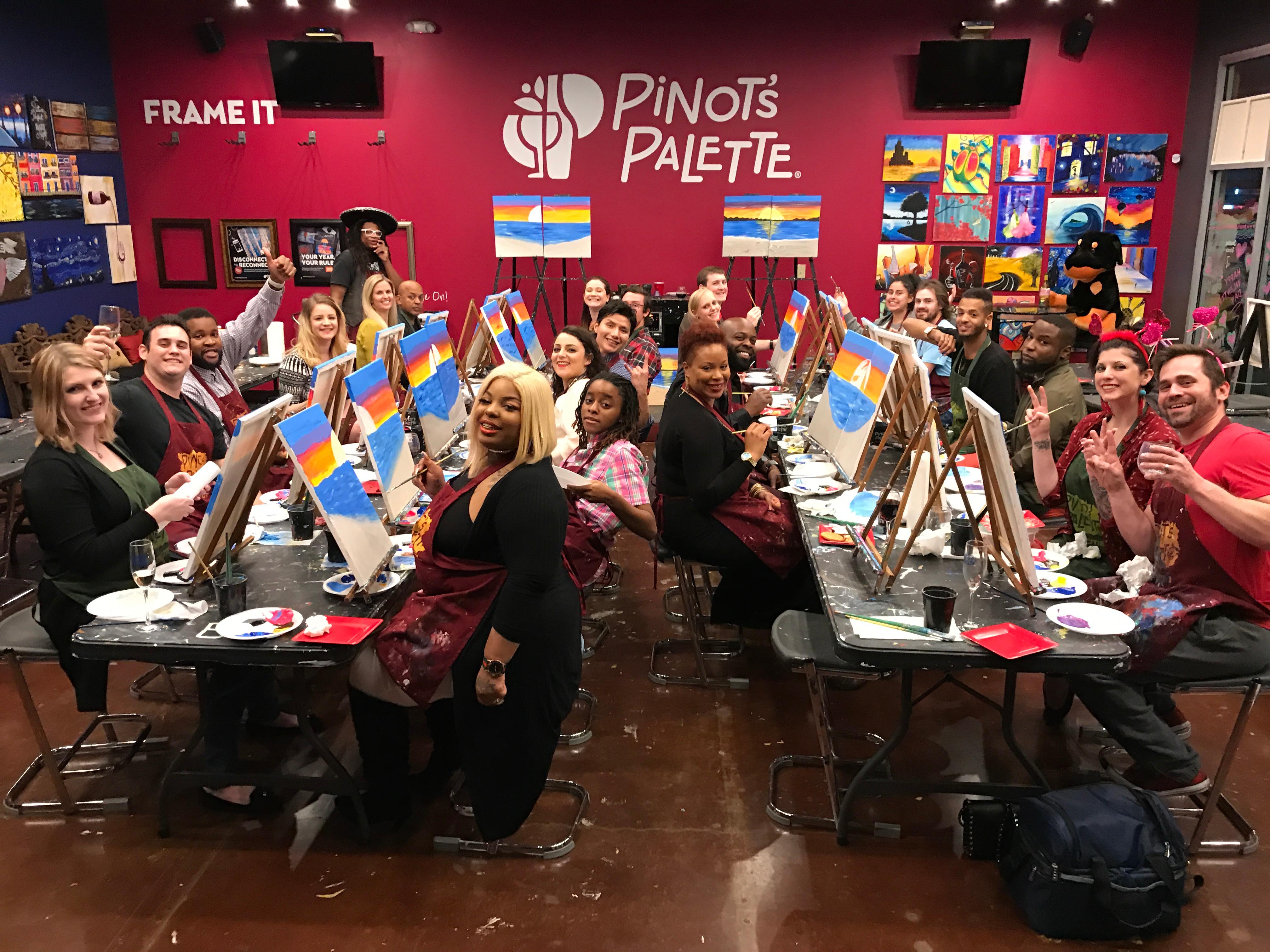 Pinot's Palette Dallas, TX 214