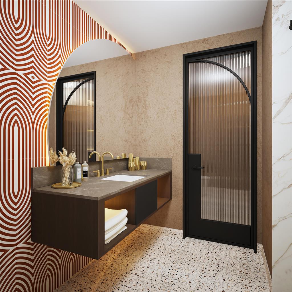 Guest room bath