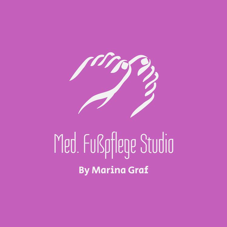 Logo Med. Fußpflege & Nageldesign Studio by  Marina Graf
