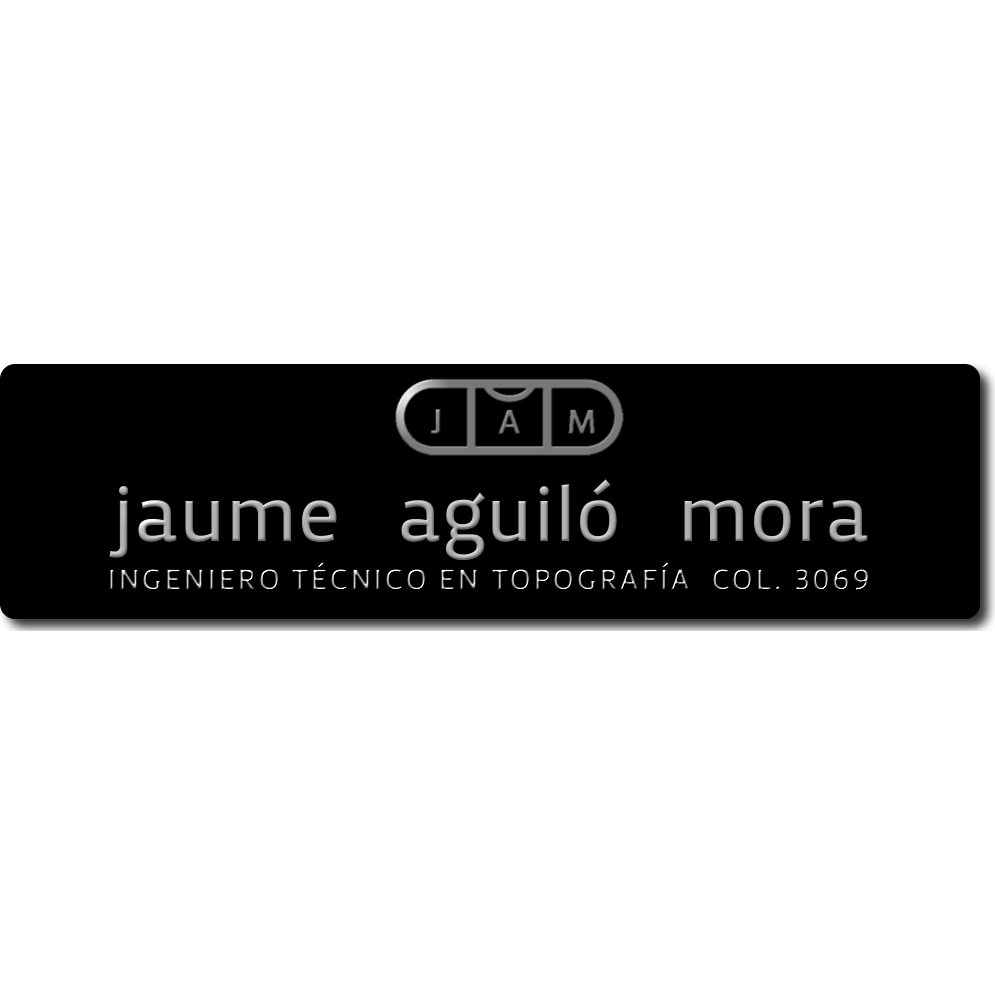 Aguiló Mora Jaime`Topógrafo Logo