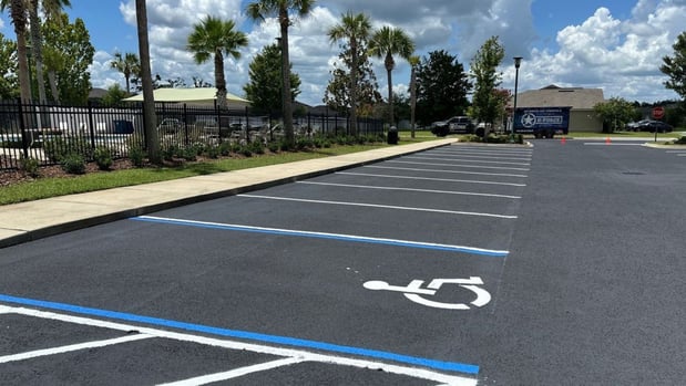 Images G-FORCE Parking Lot Striping of Jacksonville