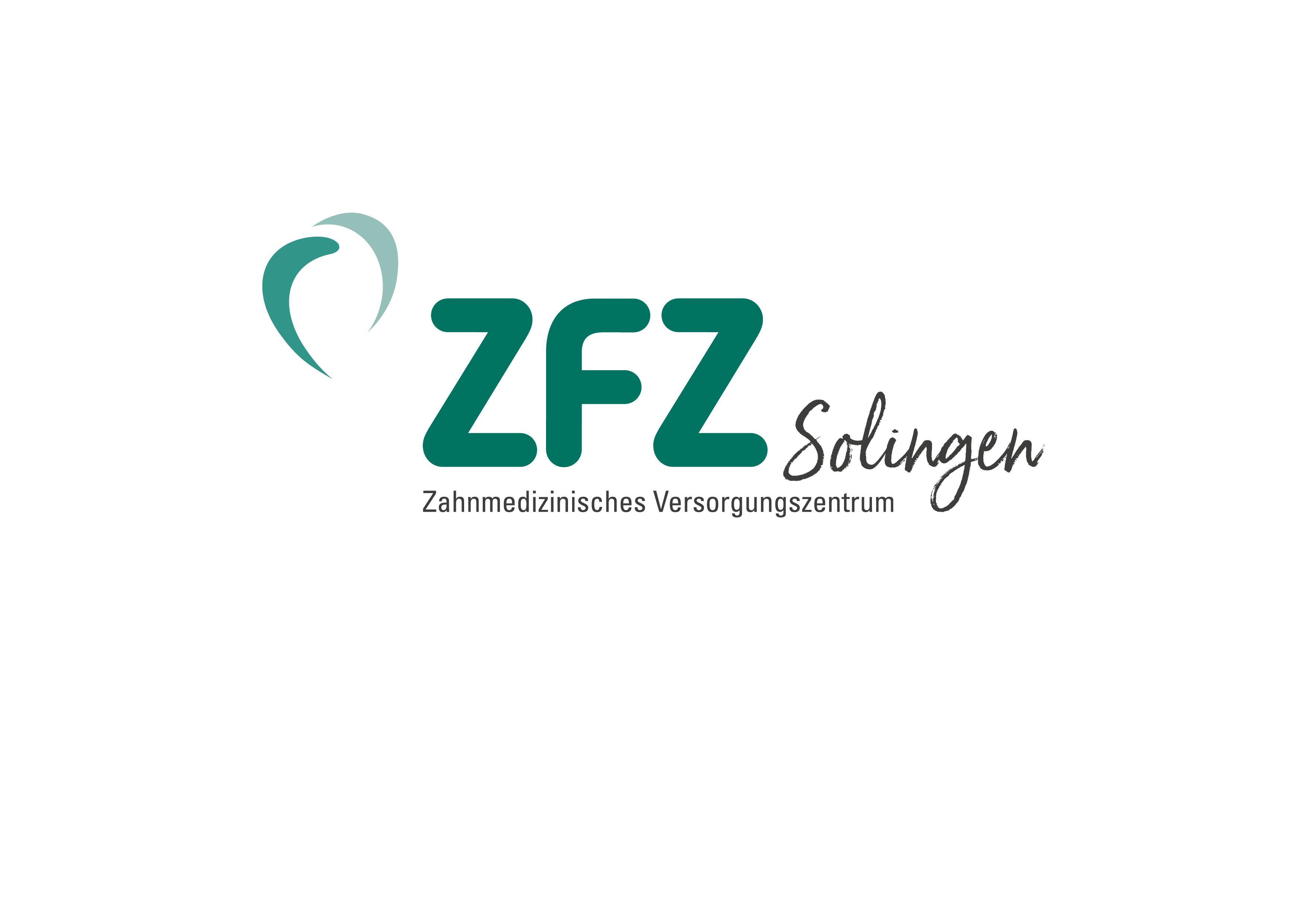 Logo der ZFZ Solingen mit Zusatz - Zahnmedizinisches Versorgungszentrum