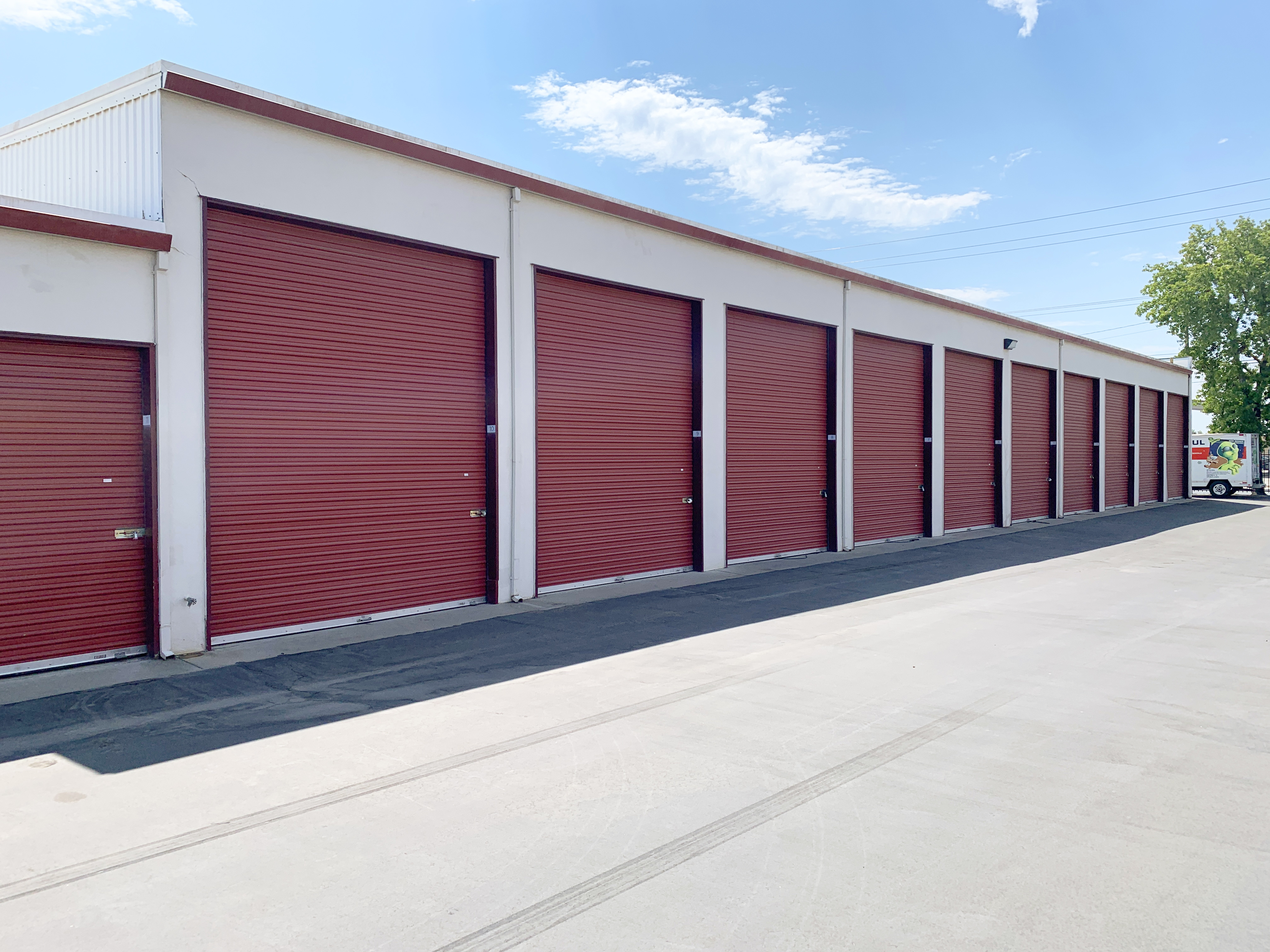 Self Storage Facility in Modesto, CA.