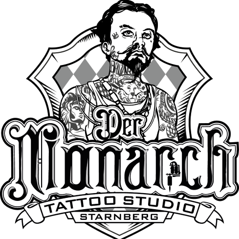 Logo Der Monarch Tattoo