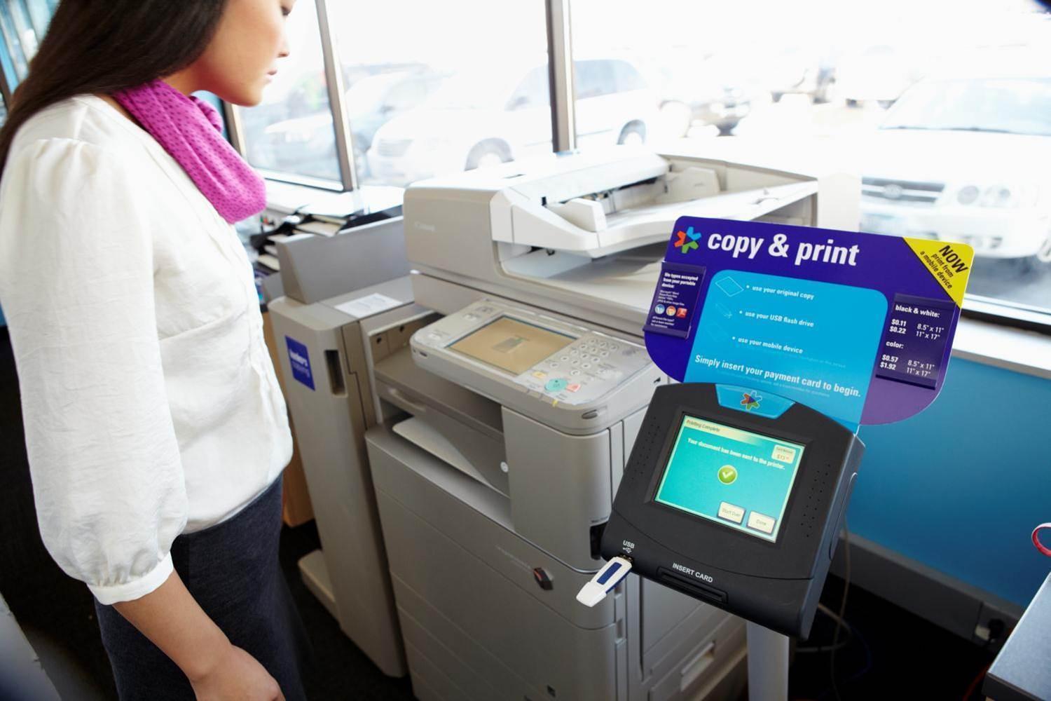 Self Service Copy and Printing