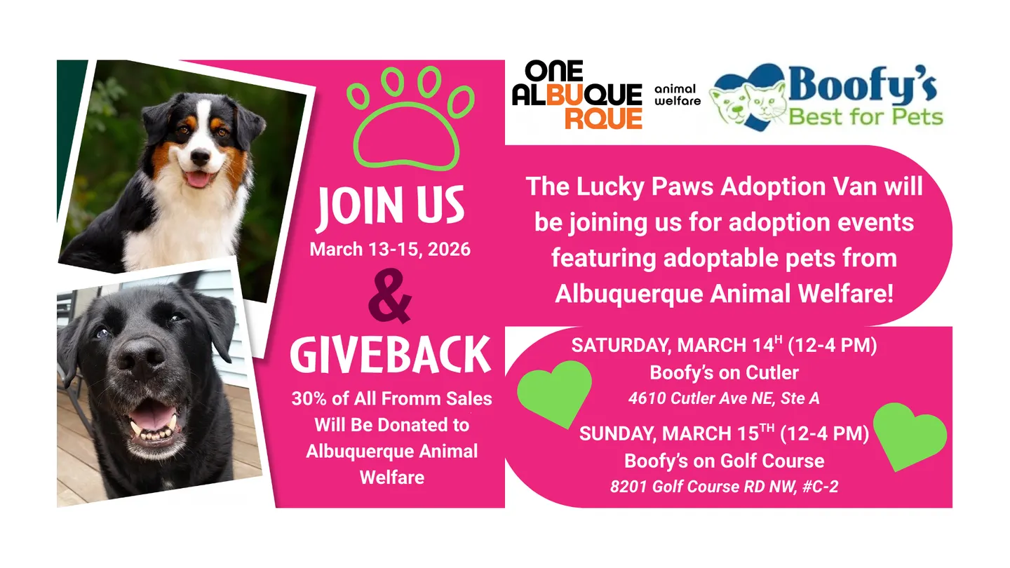 Image of Local Pet Event "Give Back Weekend" Lucky Paws Pet Adoptions (Cutler) Nearby