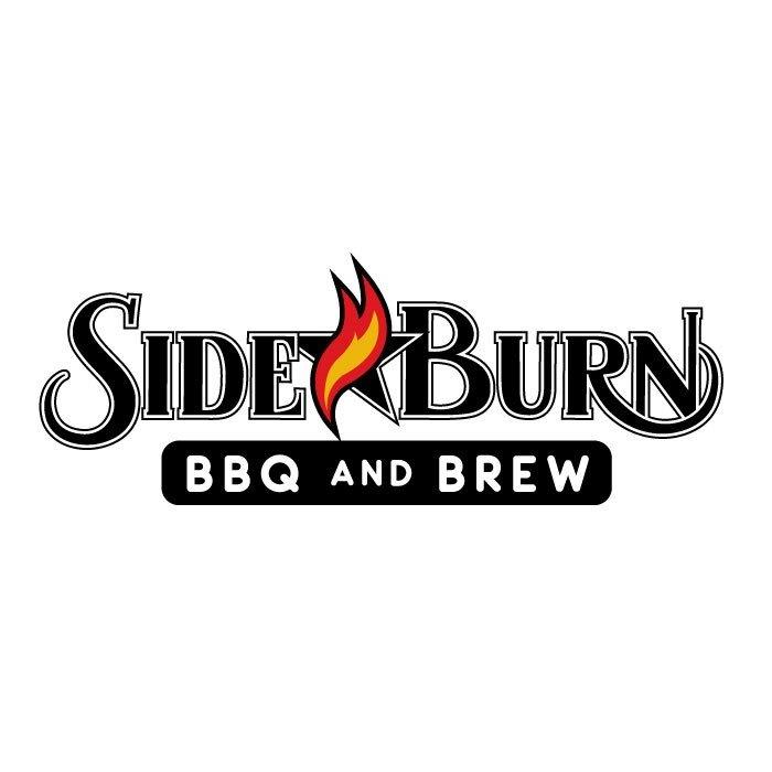 Side Burn BBQ and Brew- Elk Grove Logo