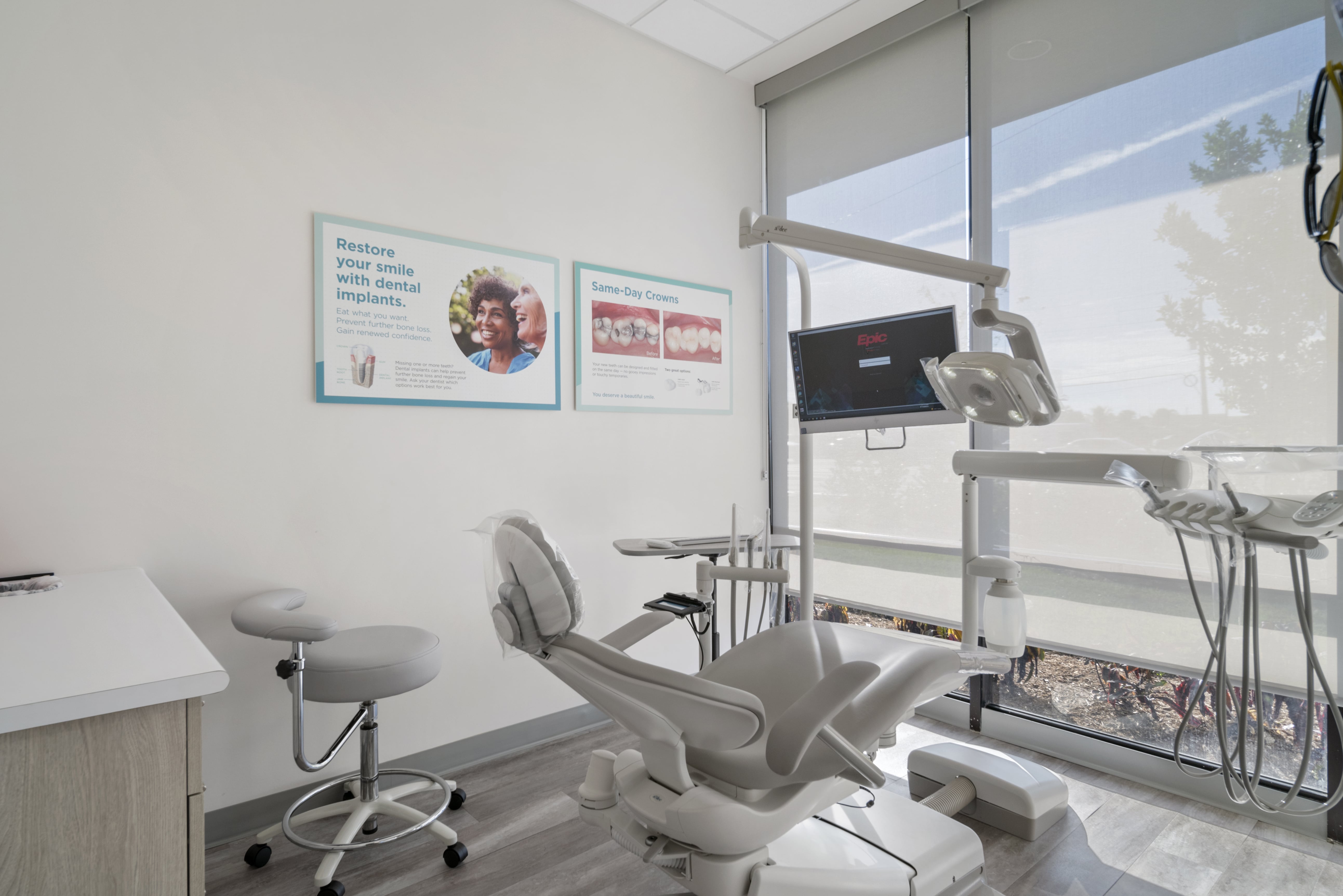Modern dentistry in Palm Springs, FL.