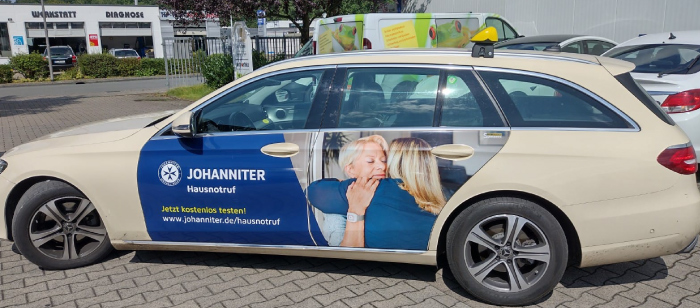 Taxi Werbung Schimanski in Mülheim an der Ruhr - Logo