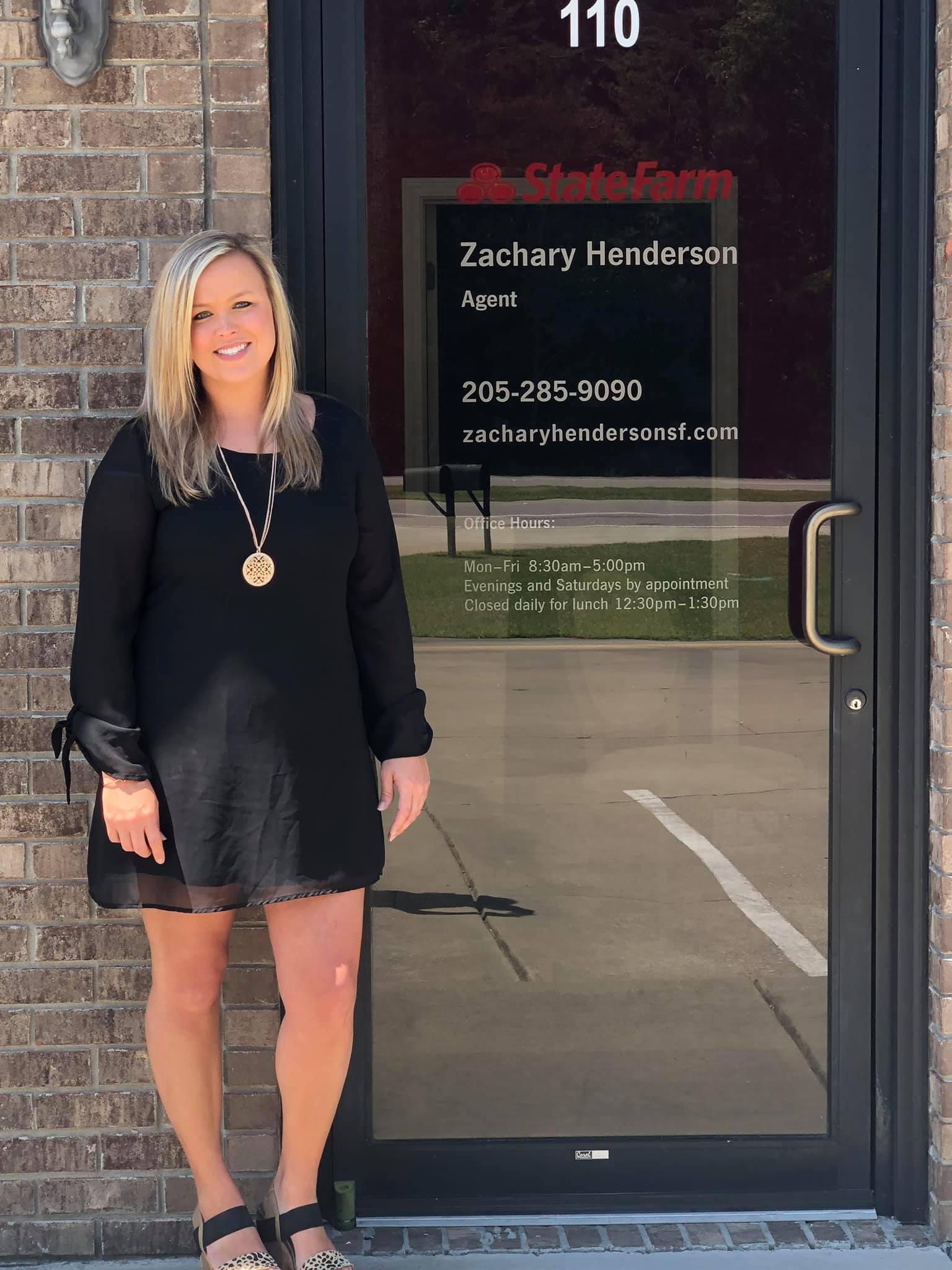 Team member Cheyenne greeting customers in the office Zack Henderson - State Farm Insurance Agent Gardendale (205)285-9090