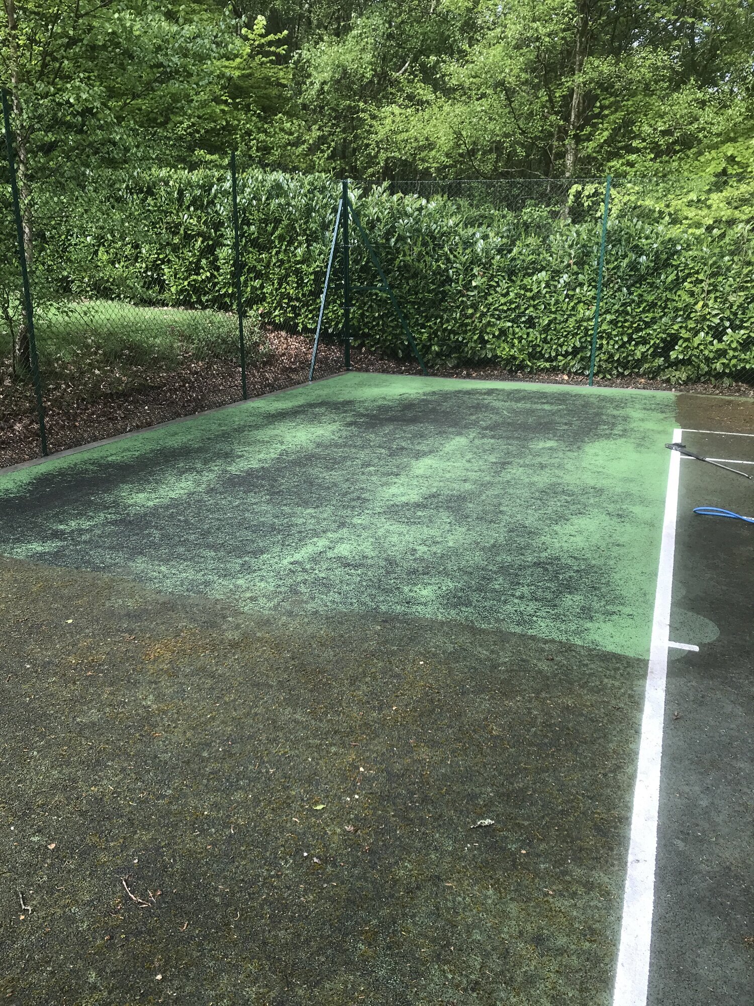 Images Hawkins Tennis Court Services