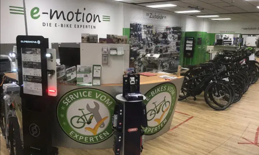 e-motion e-Bike Welt, Dreirad- & Lastenfahrrad-Zentrum Bielefeld, Apfelstraße 245 in Bielefeld