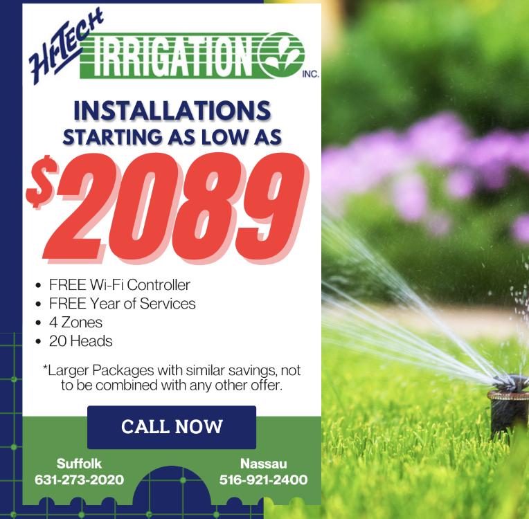 Suffolk County Long Island Irrigation Sprinkler COntractor