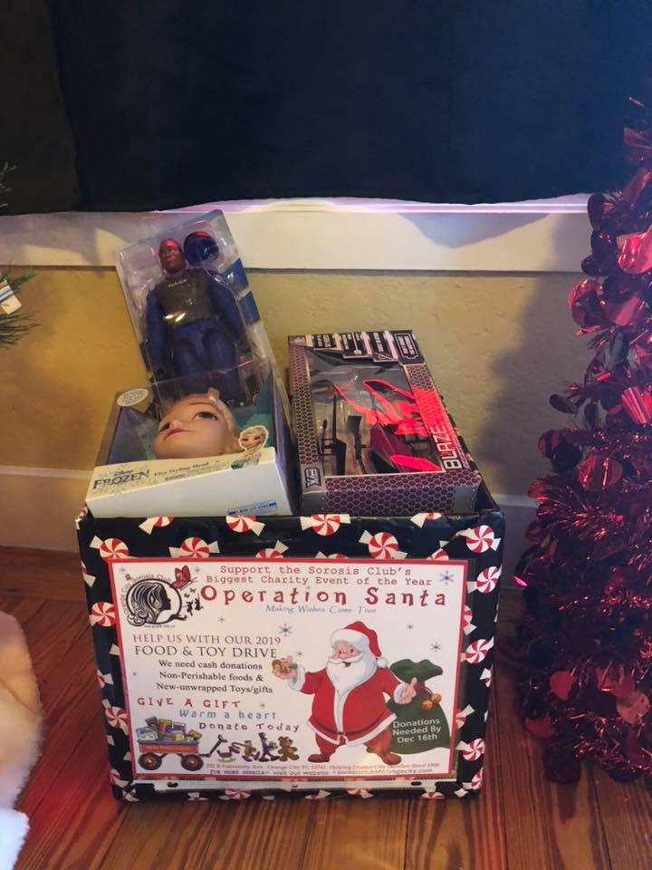 Participating in the Operation Santa Toy Donation