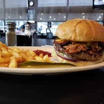 Try our half pound burgers, seasoned and grilled to perfection!