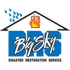 Big Sky Disaster Restoration Logo