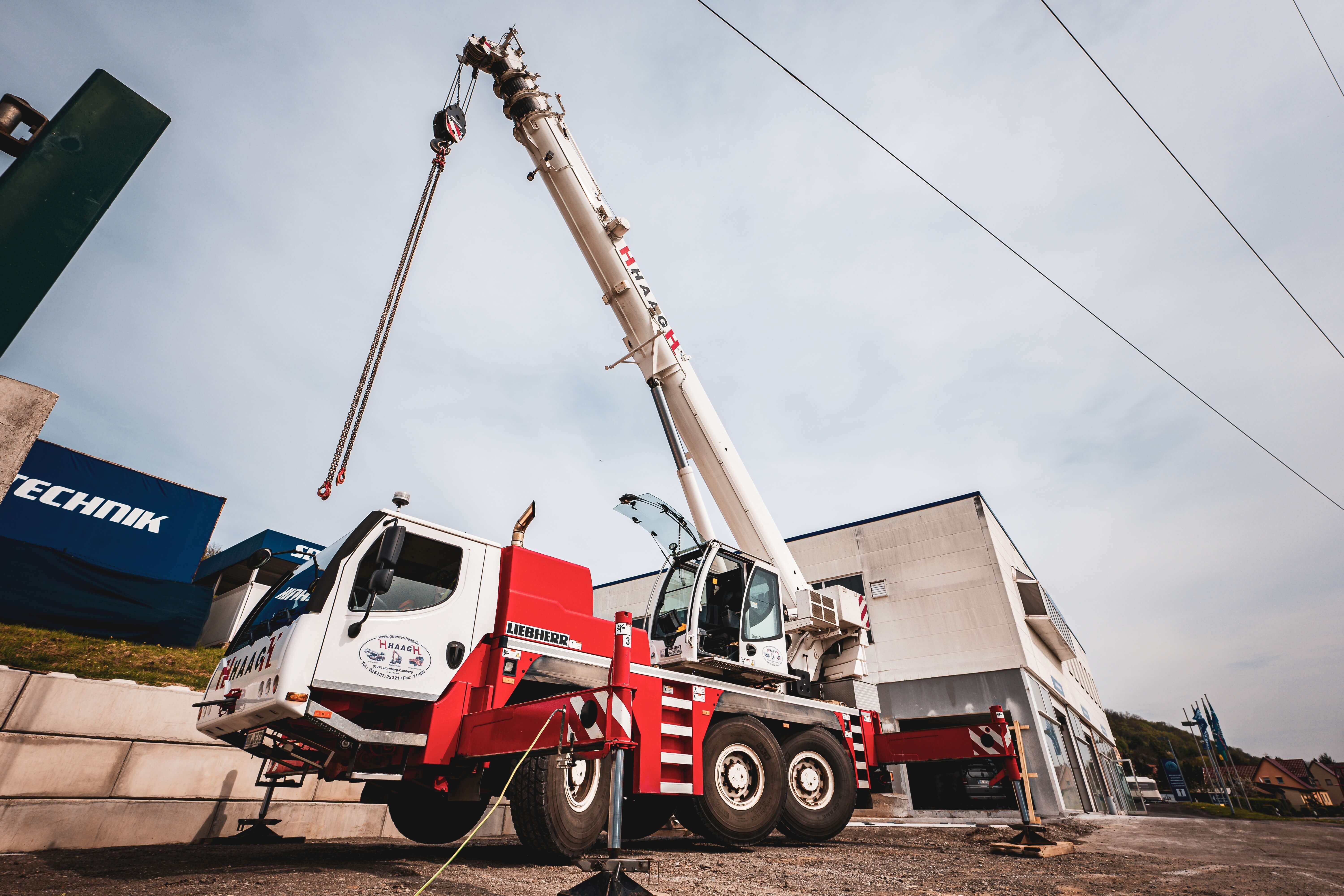 Günter Haag - Transporte & Montagen OHG, In der Oberaue 1 in Dornburg-Camburg
