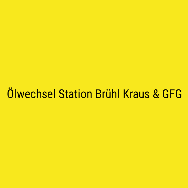 Ölwechsel Station Brühl in Brühl im Rheinland - Logo