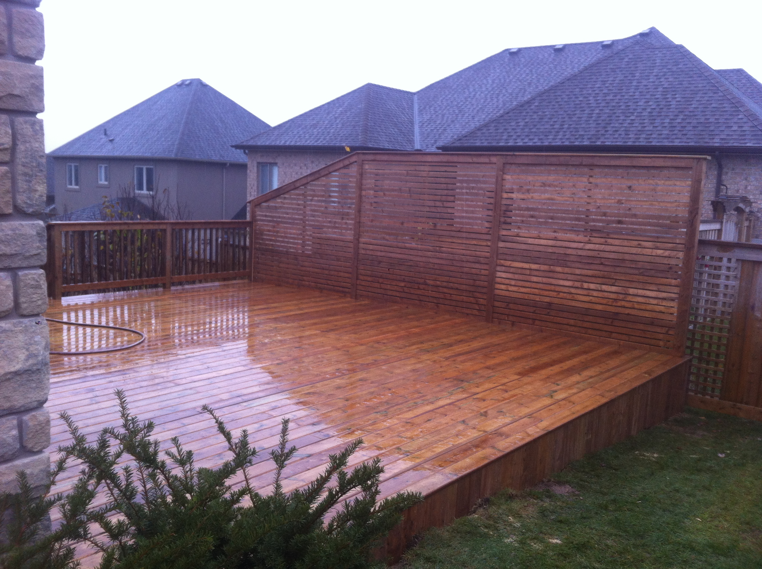 Images Bulldog Fence and Deck