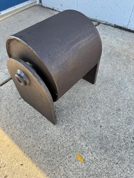 Ground rollers for roll-off boxes at BENLEE