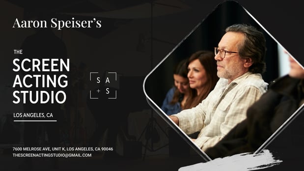 Images Aaron Speiser - The Screen Acting Studio