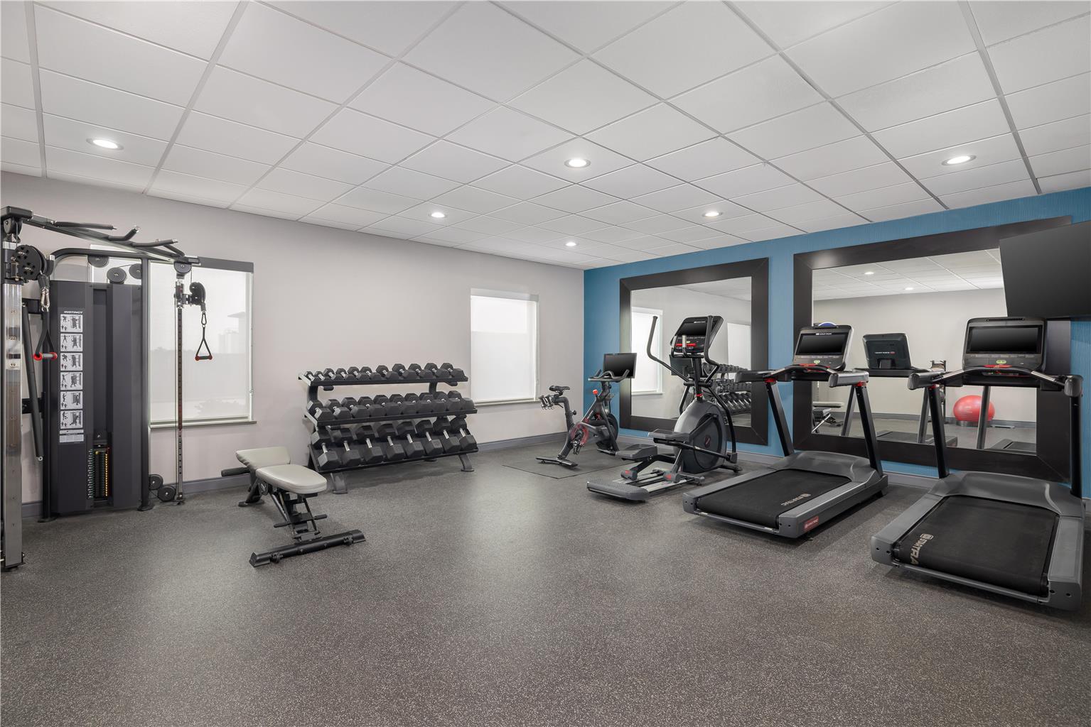 Health club  fitness center  gym 