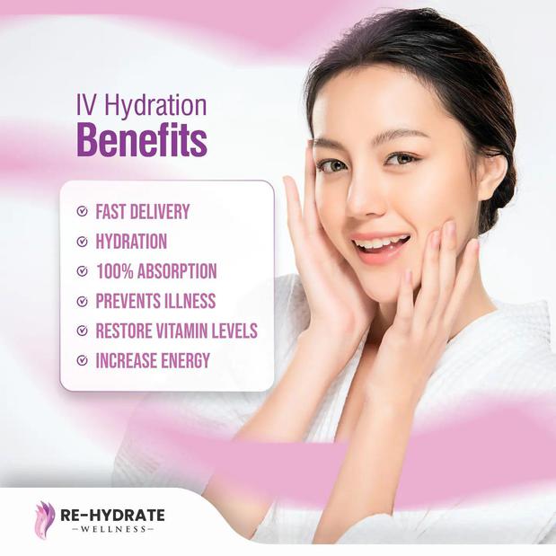 Images Re-Hydrate Wellness IV Hydration