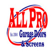 All Pro Garage Doors & Screens Logo