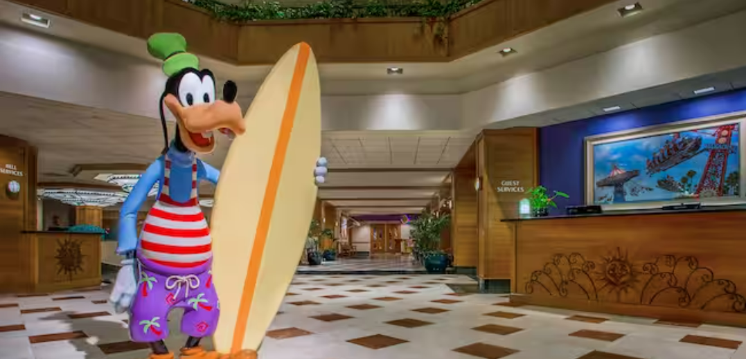 Disney's Paradise Pier Hotel Lobby