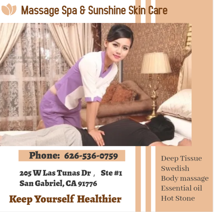 Massage techniques are commonly applied with hands, fingers, 
elbows, knees, forearms, feet, or a device. 
The purpose of massage is generally for the treatment of 
body stress or pain.