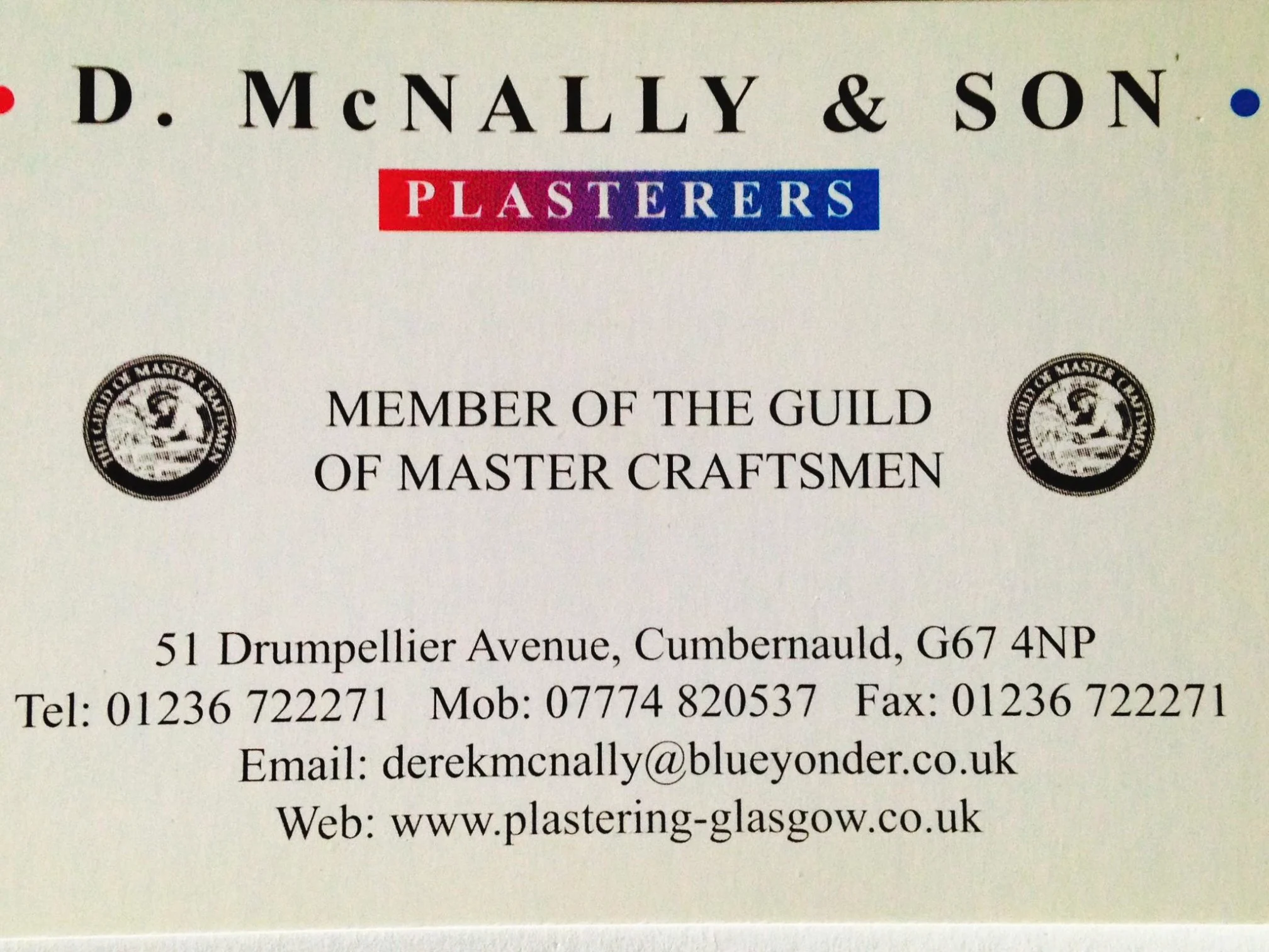 Images D McNally & Son Plasterers