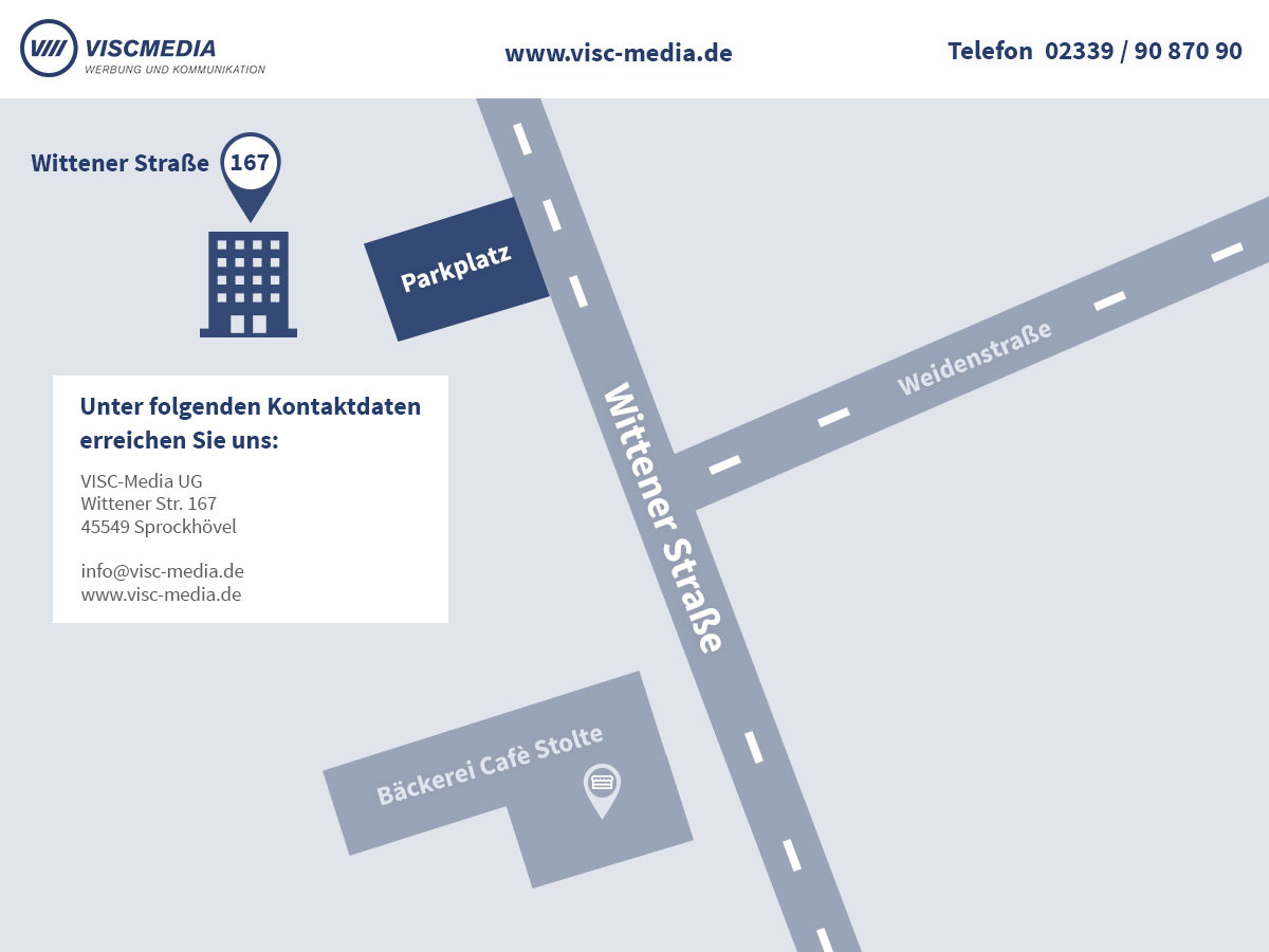 VISC Media UG (haftungsbeschränkt), Wittener Str. 167 in Sprockhövel