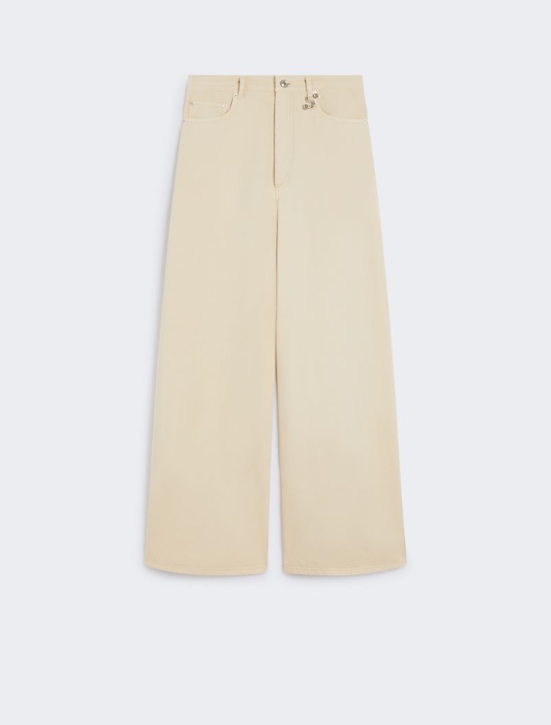 Pantalone oversize a vita bassa