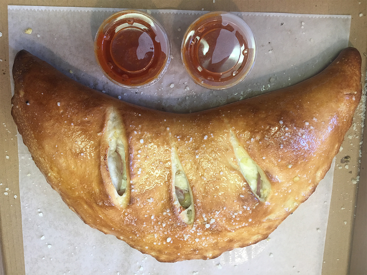 Our #calzones will make you smile. Broadway Pizza & Subs West Palm Beach (561)855-6462