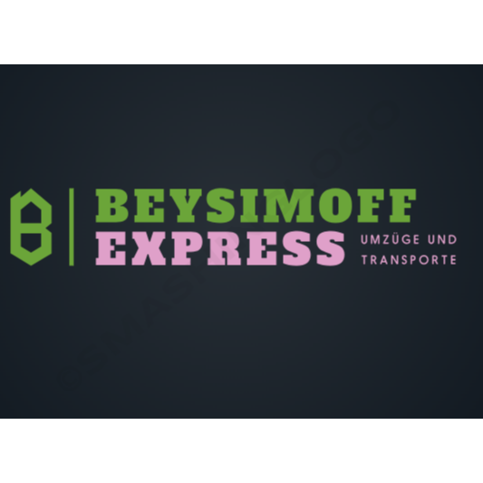 Logo Beysimoff Express by Mahmud Mahmudov Umzüge und Transporte