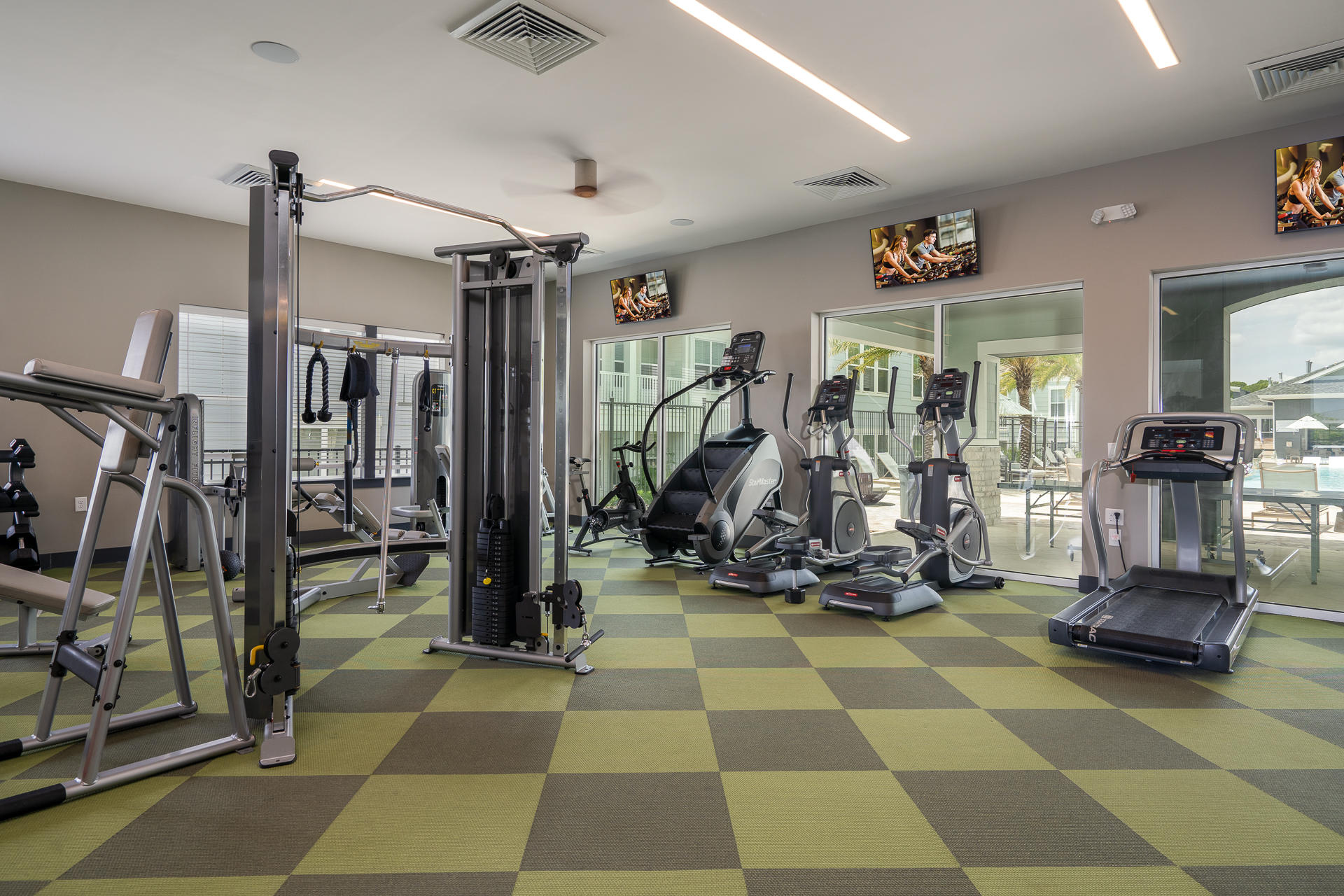 Fully-Equipped Fitness Center