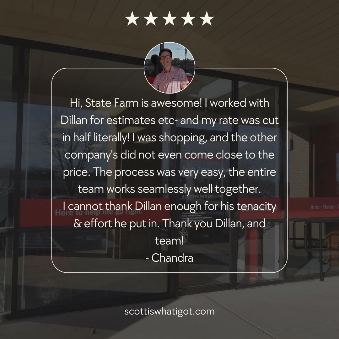 Going into the week grateful for a team that works together to provide great service and experiences for our customers. Reviews like this mean a lot to all of us, and we appreciate the continued support from our community.