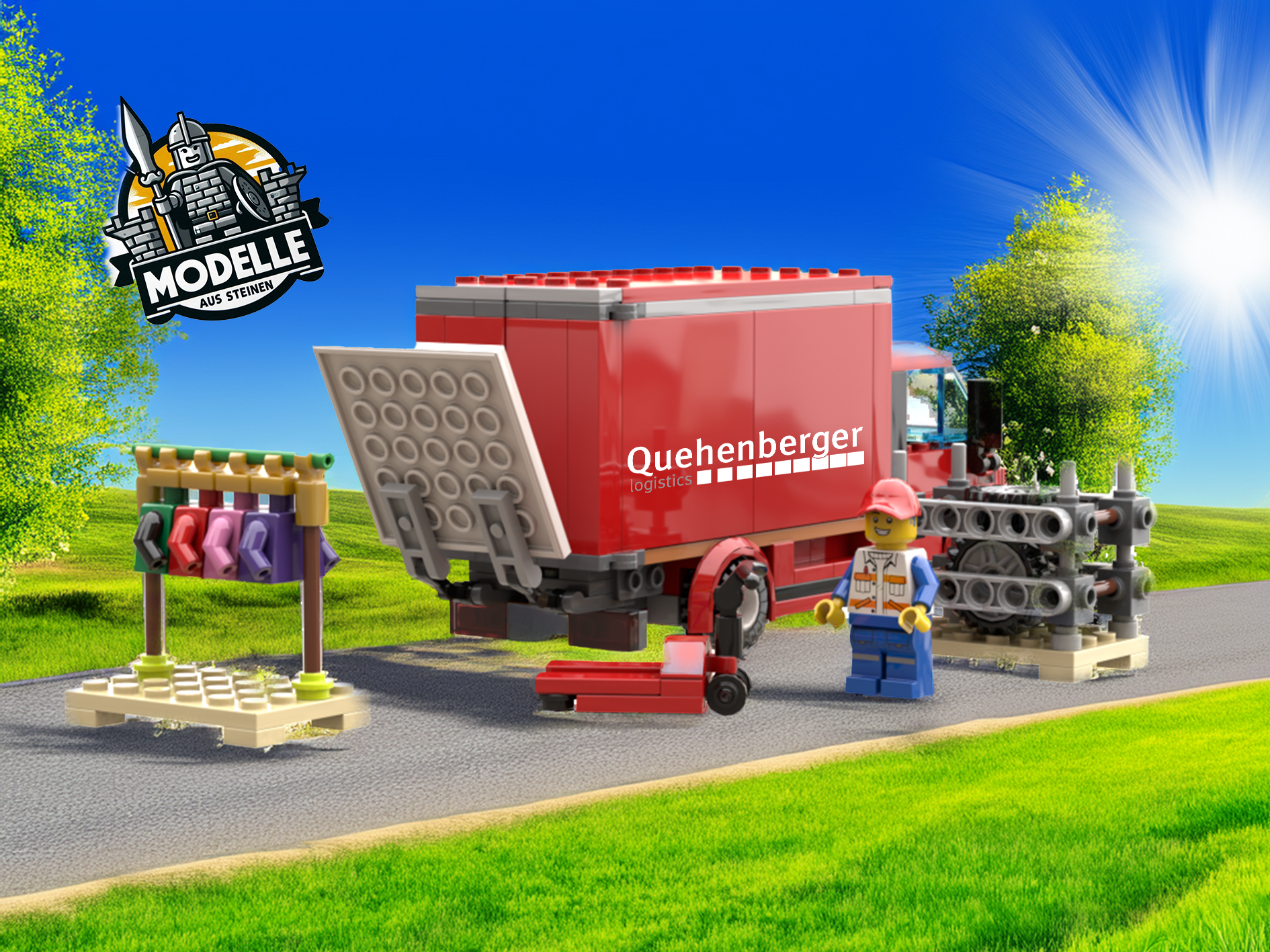 Modelle aus Steinen, Niederbergstraße 8 in Nüdlingen