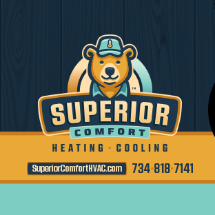 Superior Comfort Heating and Cooling Logo